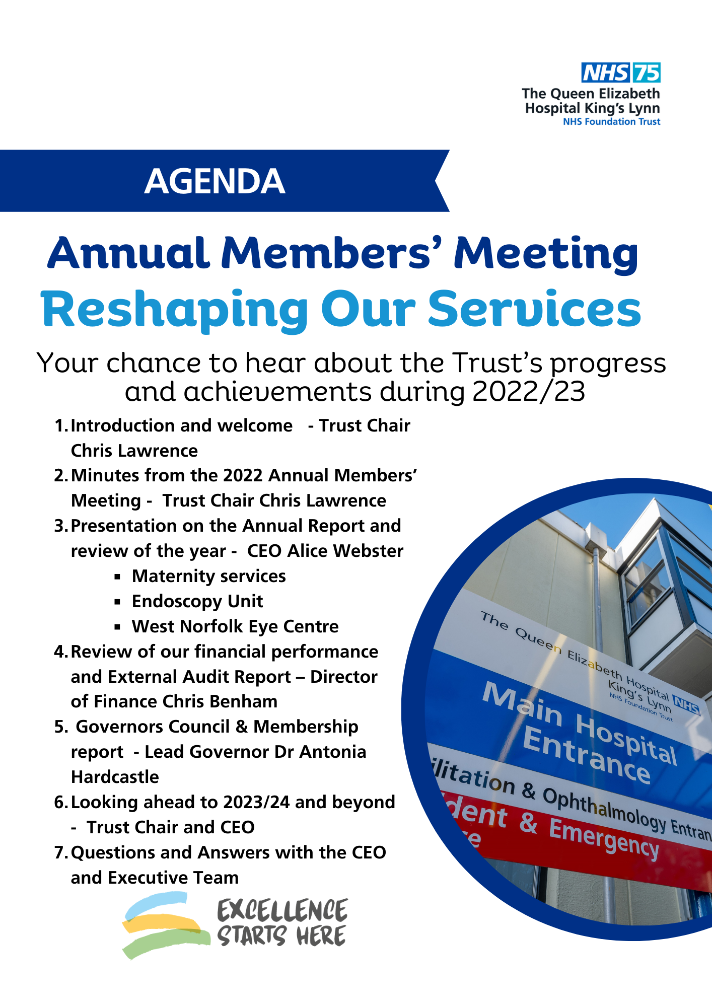 QEH's 2023 AMM agenda