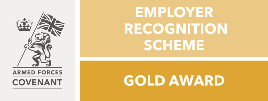 Armed Forces Covenant Employer Recognition Scheme - Gold Award