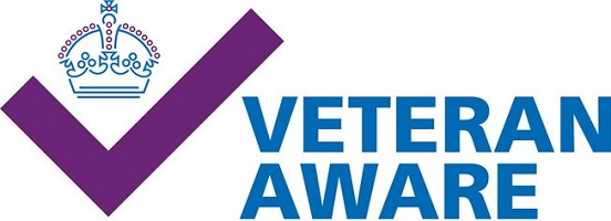 Veteran Aware tick logo