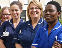 A group of nurses